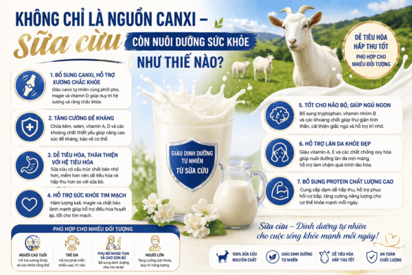 7 lợi ích của sữa cừu