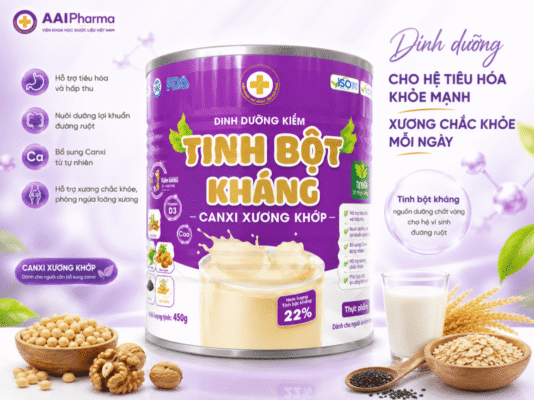 TInh bột kháng Canxi xương khớp